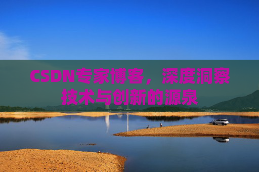 CSDN专家博客，深度洞察技术与创新的源泉